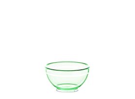 REUSABLE BOWL PC GLASS GREEN