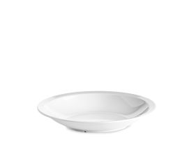 REUSABLE PLATE PP FULL COLOR WHITE