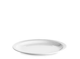 REUSABLE PLATE PP FULL COLOR WHITE