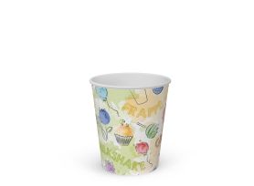 BICCHIERE IN CARTA 7 oz PAP-PE OPACO FRUITSBALL