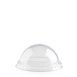 DOME LID R-PET TRANSPARENT