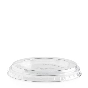 FLAT LID R-PET TRANSPARENT