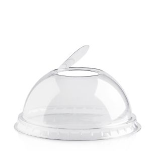 DOME LID R-PET TRANSPARENT