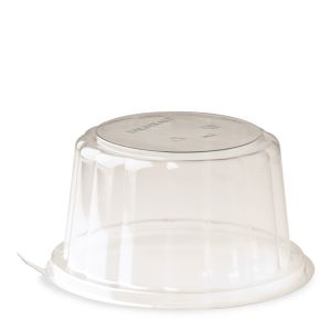 DOME LID R-PET TRANSPARENT