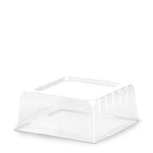 DOME LID R-PET TRANSPARENT