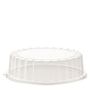 DOME LID R-PET TRANSPARENT