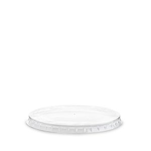 FLAT LID R-PET TRANSPARENT