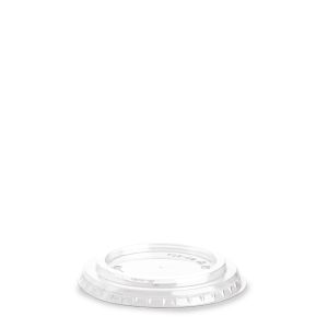 FLAT LID R-PET TRANSPARENT