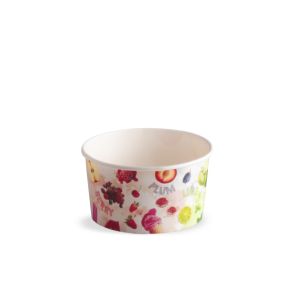 POT EN CARTON 170 cc PAP-PE OPAQUE FRUITS & GO