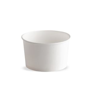 POT EN CARTON 370 cc PAP-PE OPAQUE WHITE